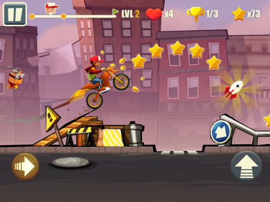 Moto eXtreme gameplay visual