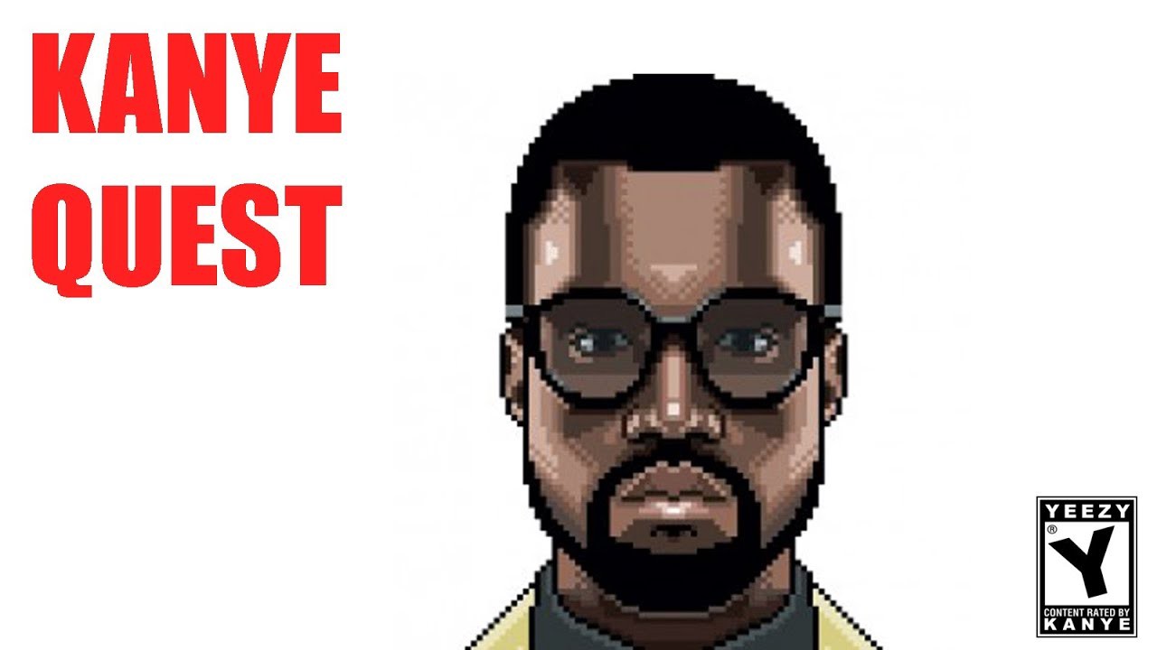 Kanye Quest 3030 gameplay visual