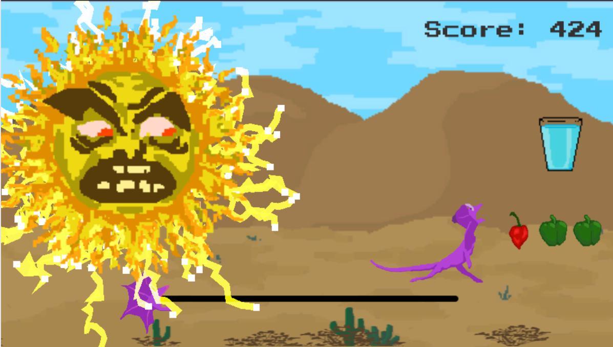 Larry Lizard's HOT and SPICY Pepper Caper