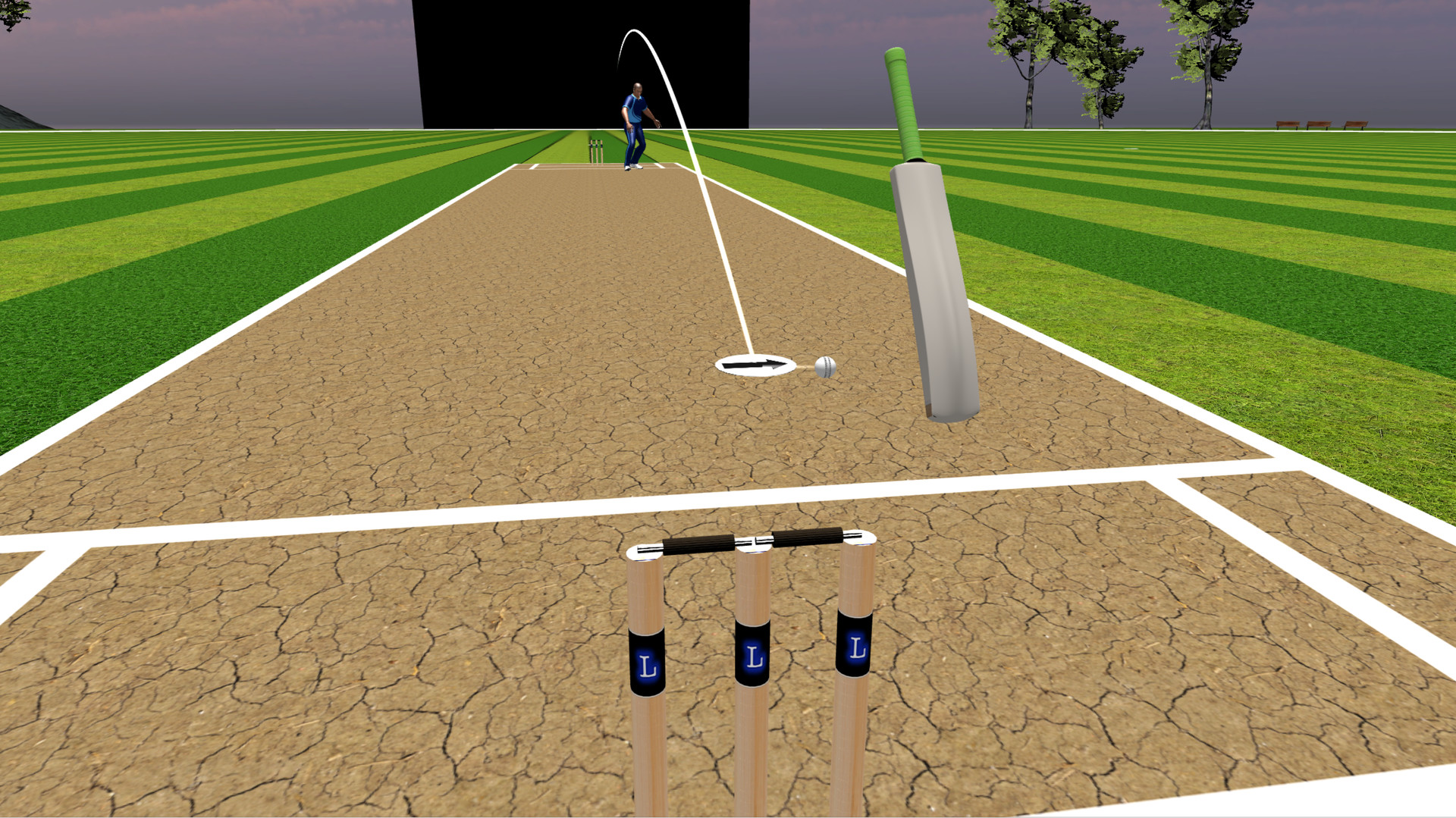 JUST BAT (VR CRICKET)