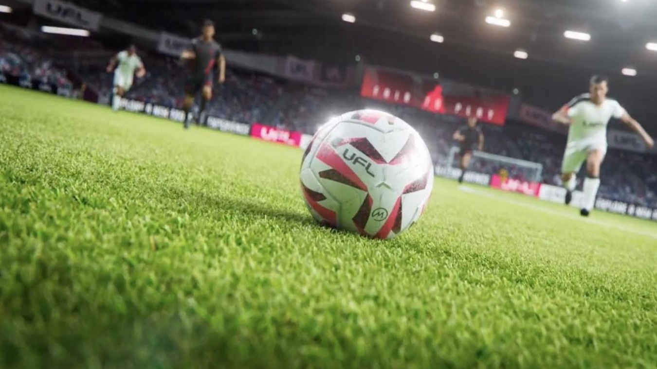 UFL game logo featuring Cristiano Ronaldo.