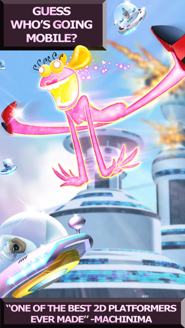 Ms. Splosion Man gameplay visual