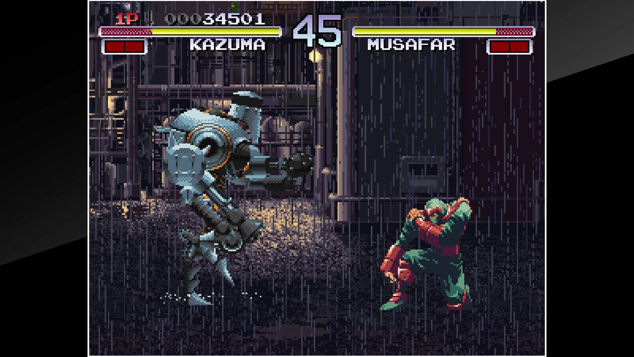 ACA NEOGEO GALAXY FIGHT: UNIVERSAL WARRIORS gameplay visual