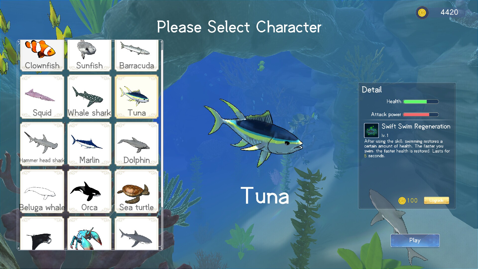 Deep Blue: Devour and Evolve