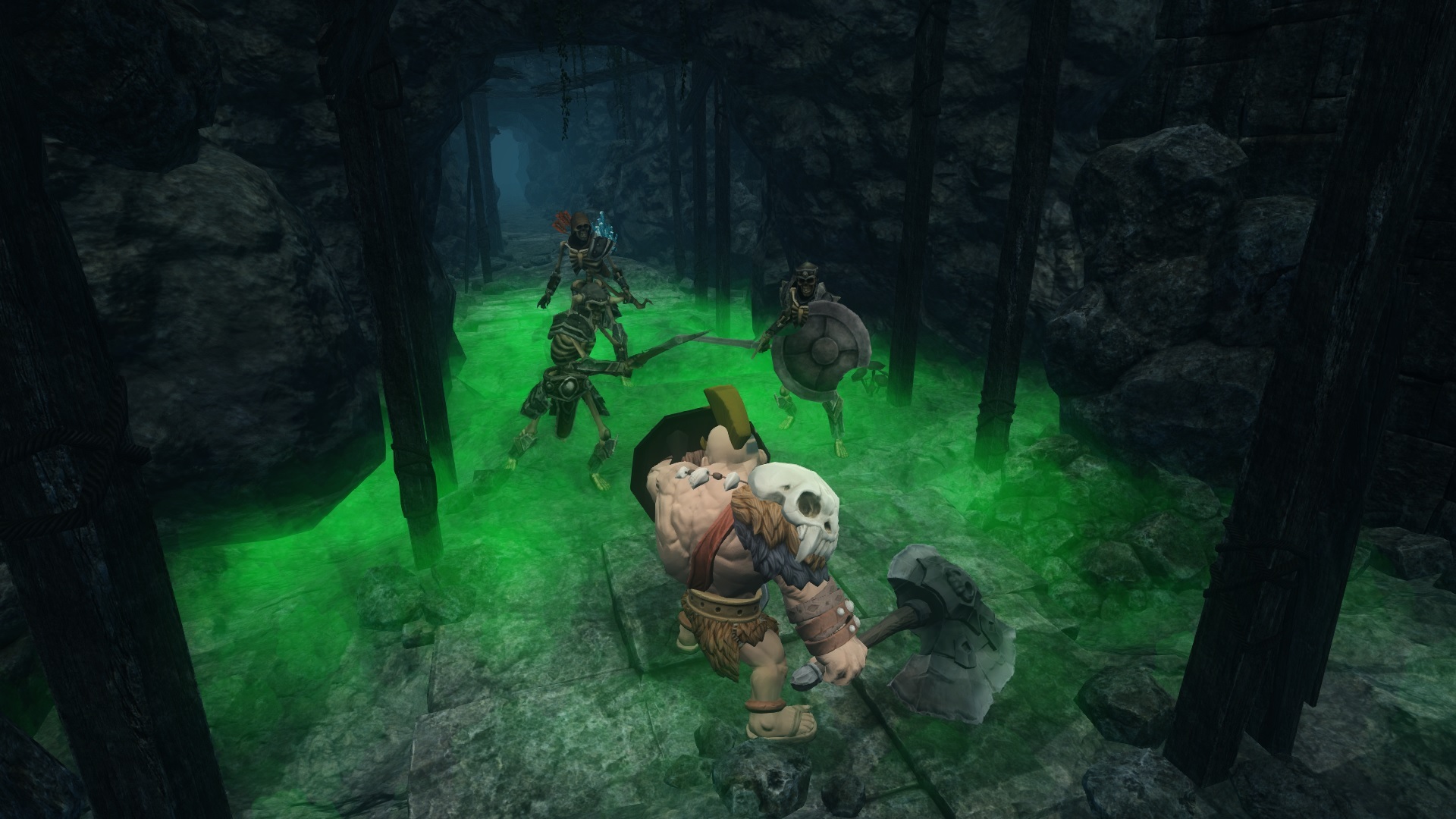 The Last Barbarian gameplay visual