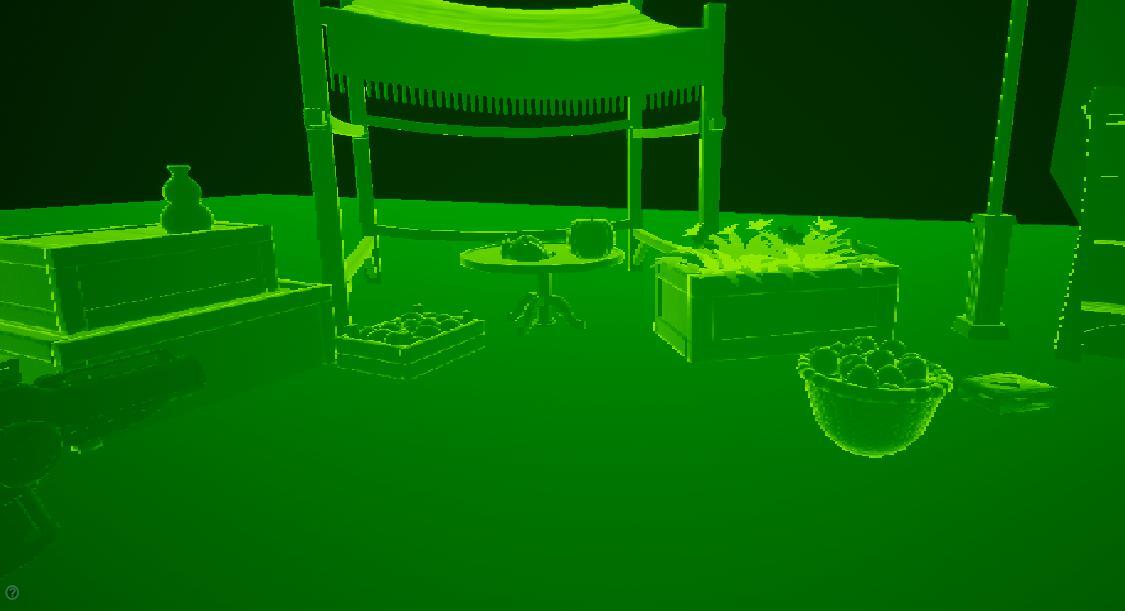 Thermal Imaging/Night Vision Post Process Shader for Unreal
