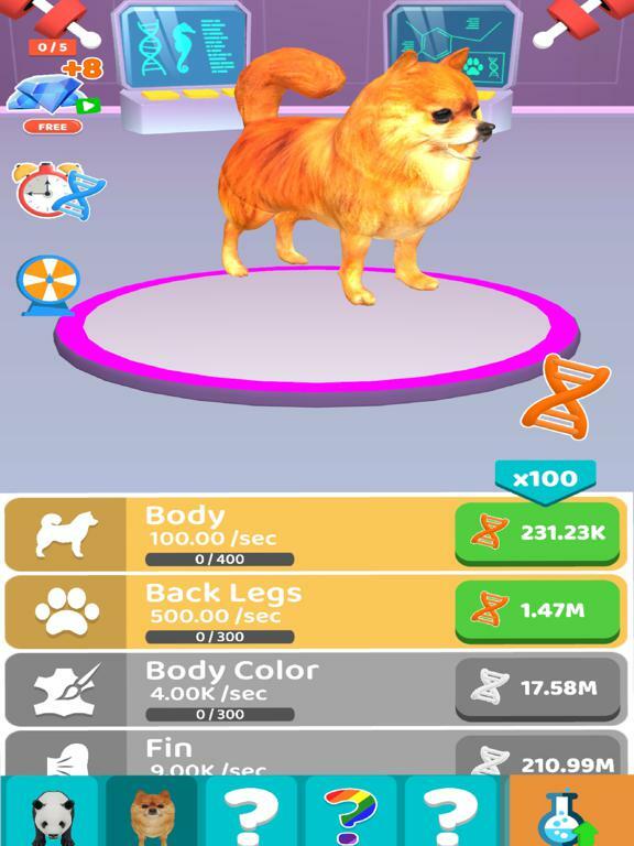 Idle Animal Evolution