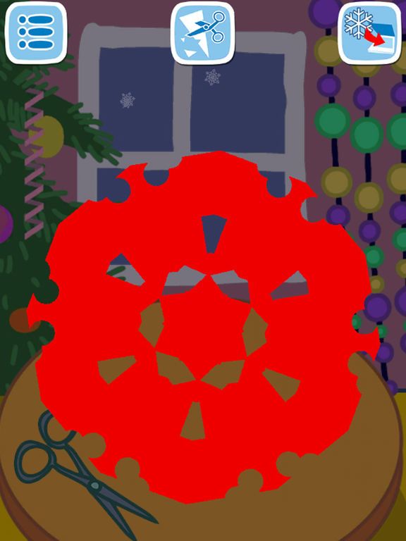 Kids handcraft: Snowflakes