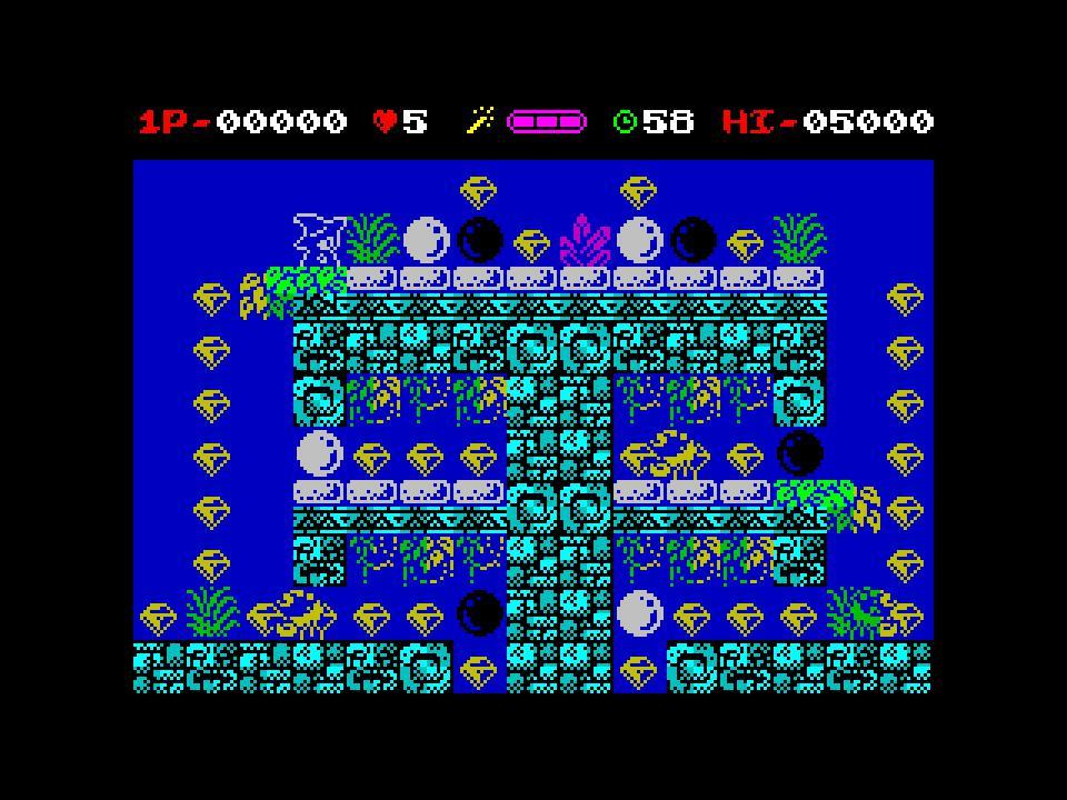 Black & White - DEMO - (ZX Spectrum 128K)