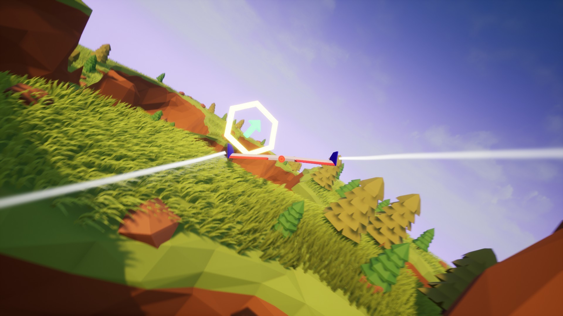 A Glider's Journey gameplay visual