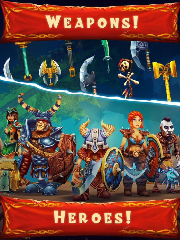 Asgard Run: Crush Your Enemies