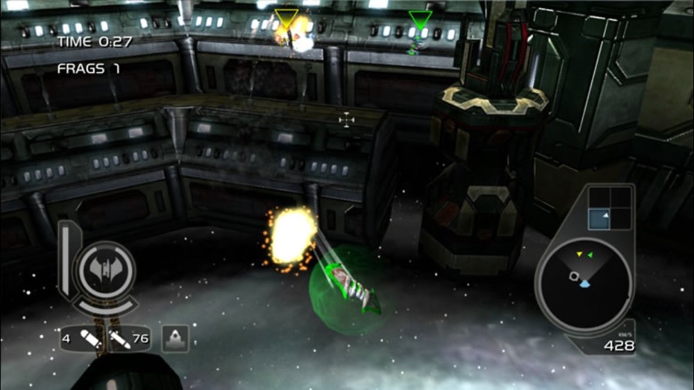 Wing Commander Arena gameplay visual