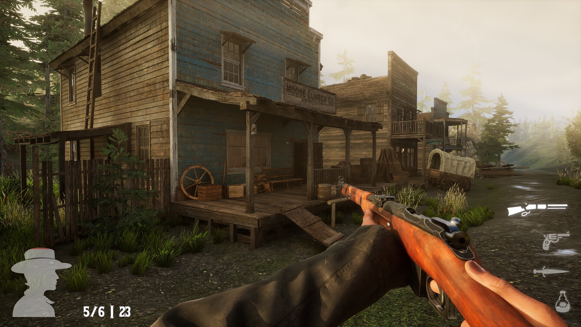 Wild West: Prototype gameplay visual