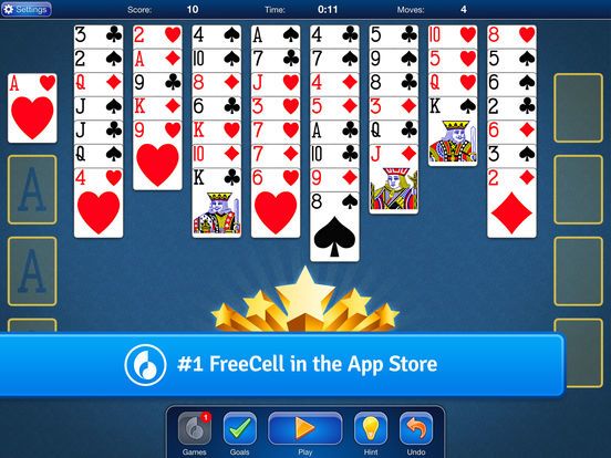 FreeCell Solitário na App Store