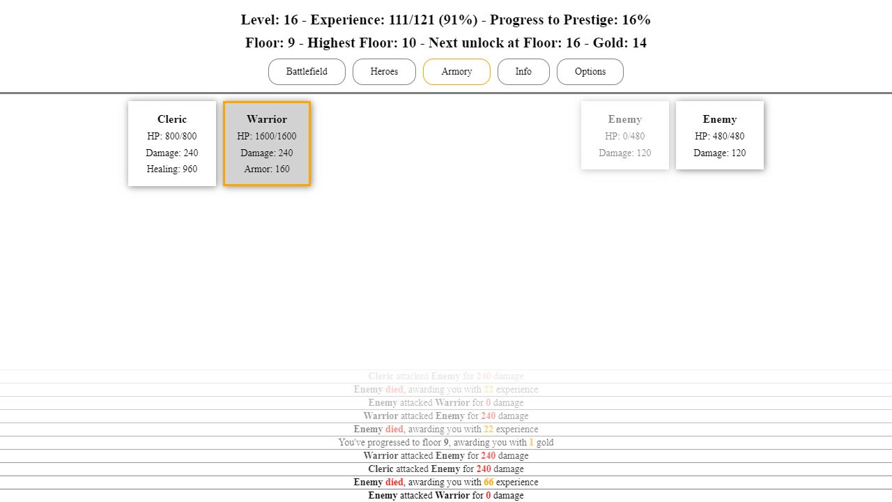 Incremental Adventures