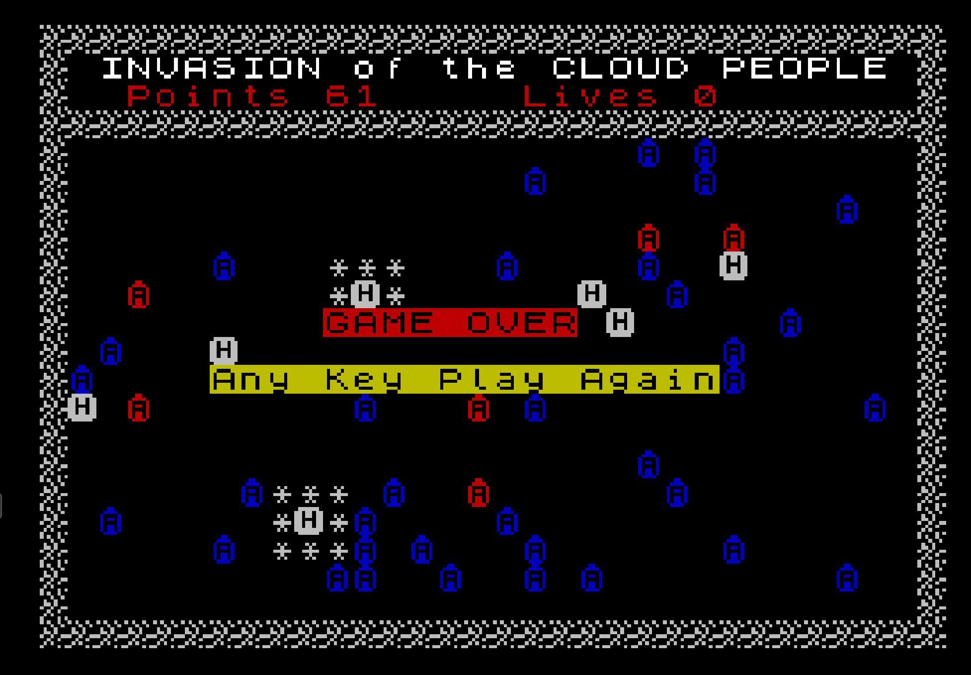 Invasion Of The Cloud People