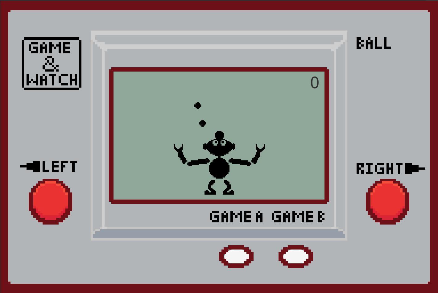 Game & Watch: Ball (itch)