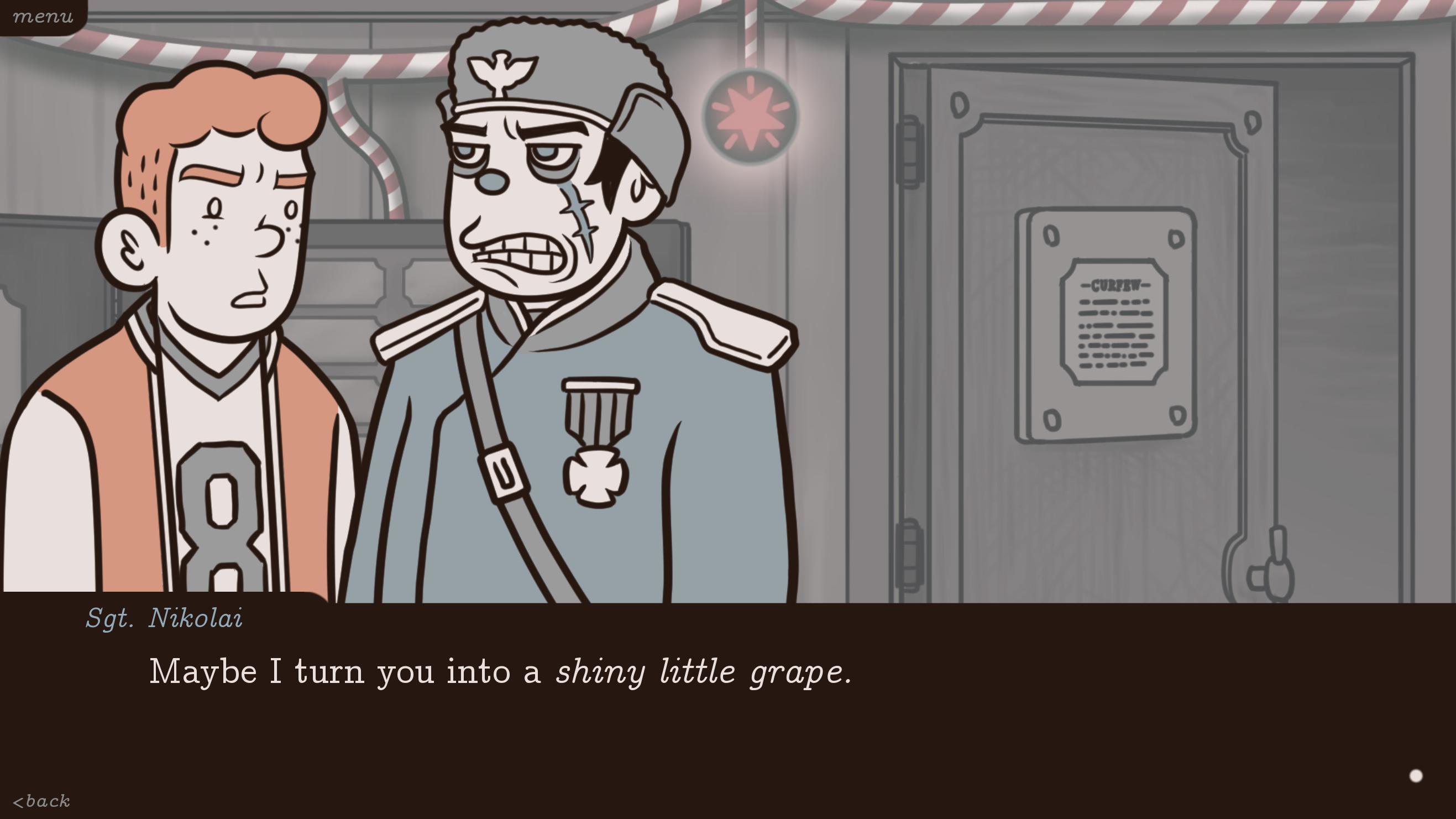 Dr. Darley and the Prisoners at Santa's Workshop