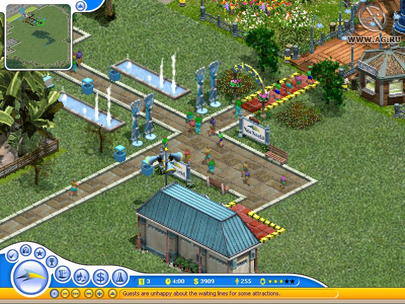 SeaWorld Adventure Parks Tycoon gameplay visual