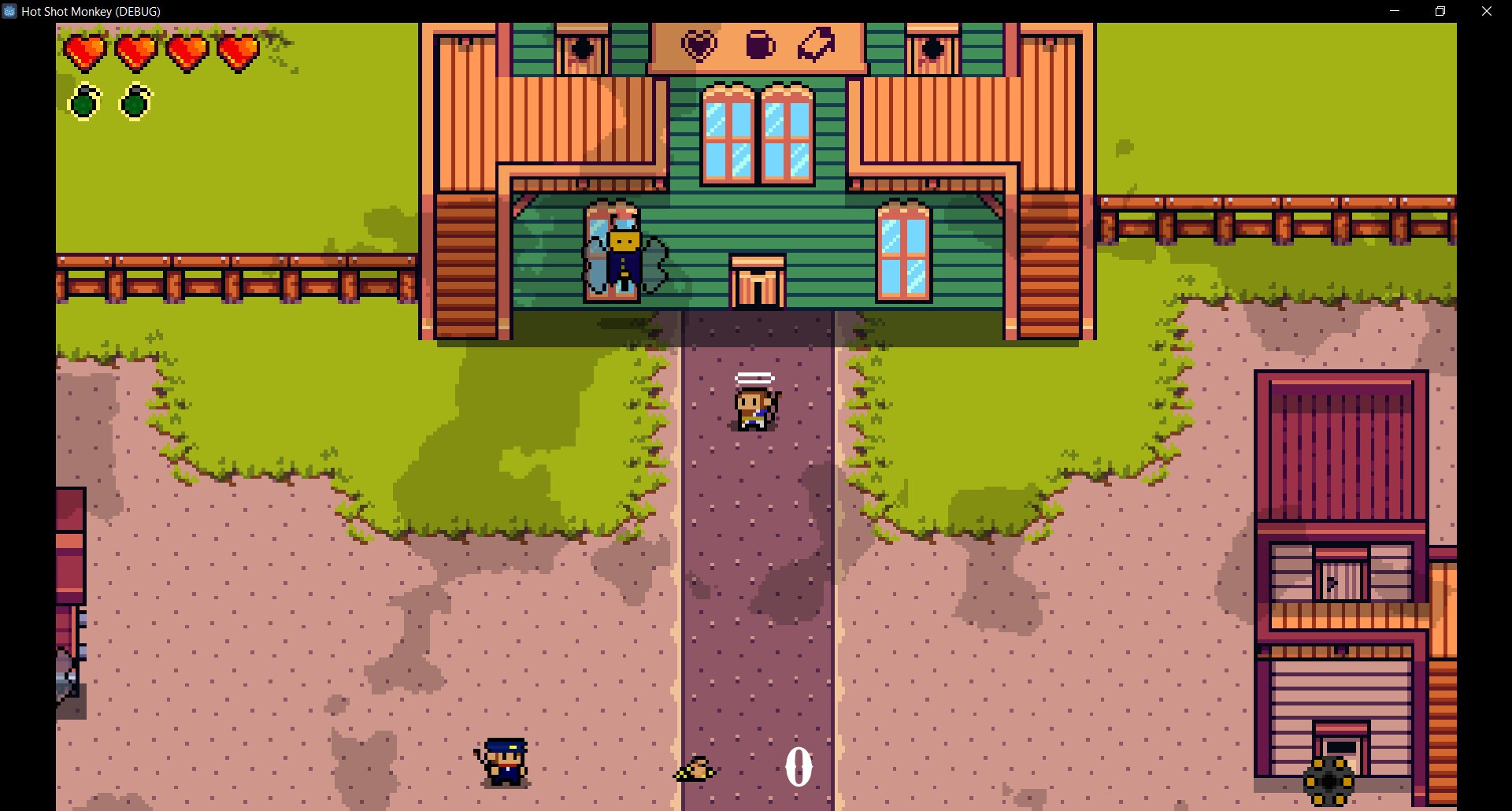Hot Shot Monkey gameplay visual