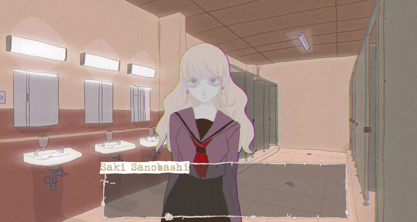 Go For A Punch! Saki Sanobashi gameplay visual