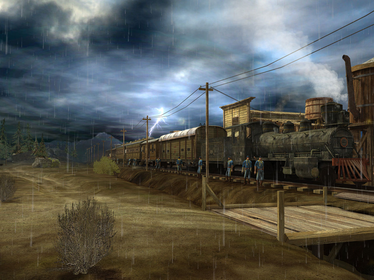 Helldorado: Conspiracy gameplay visual
