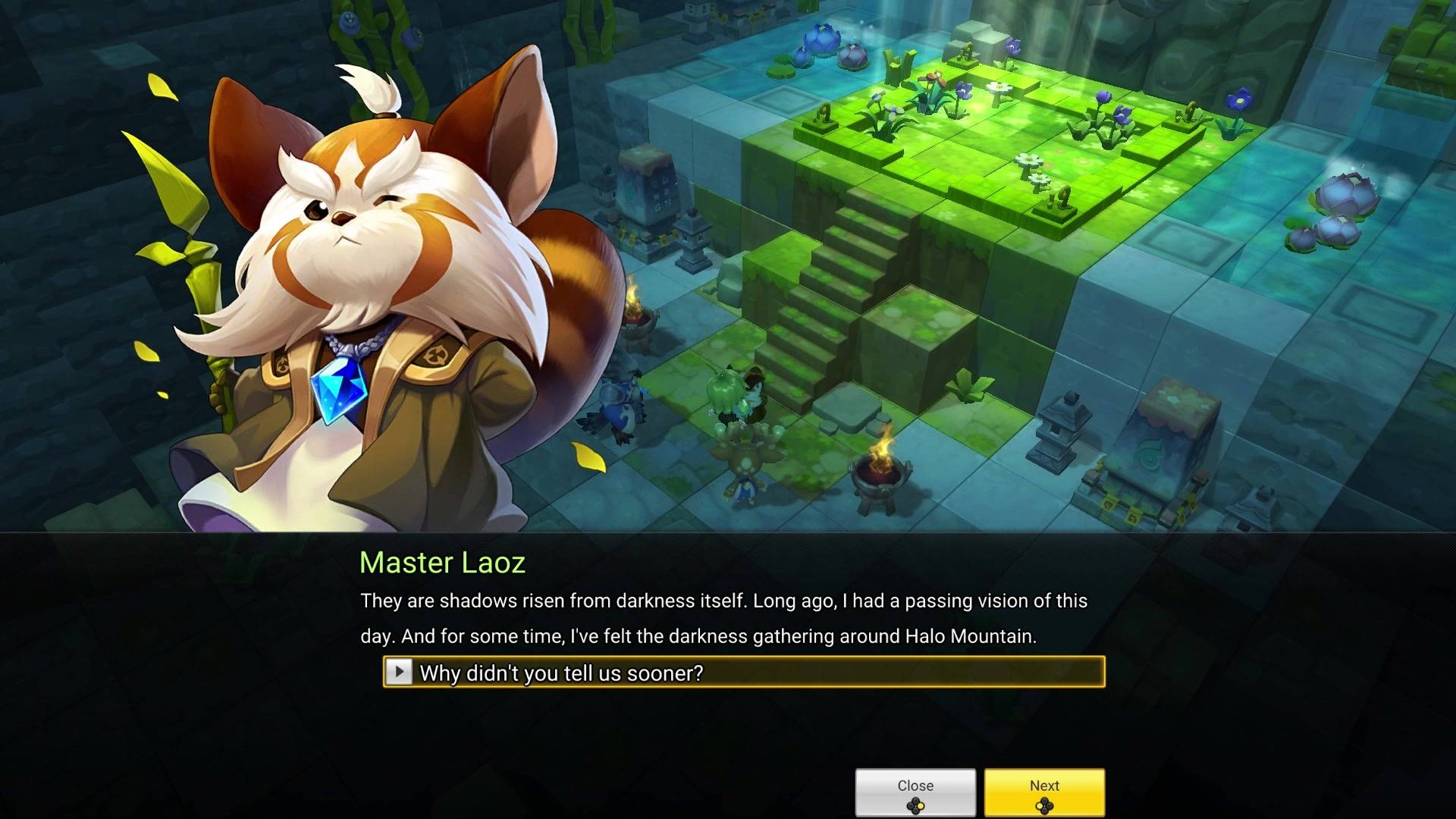 MapleStory 2 gameplay visual