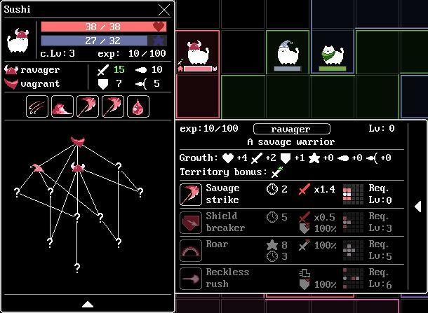 Kitty Tactics gameplay visual