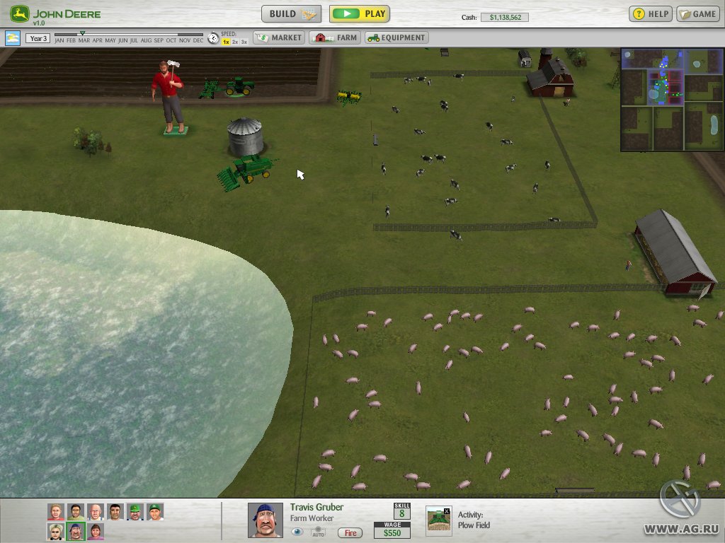 John Deere: American Farmer gameplay visual