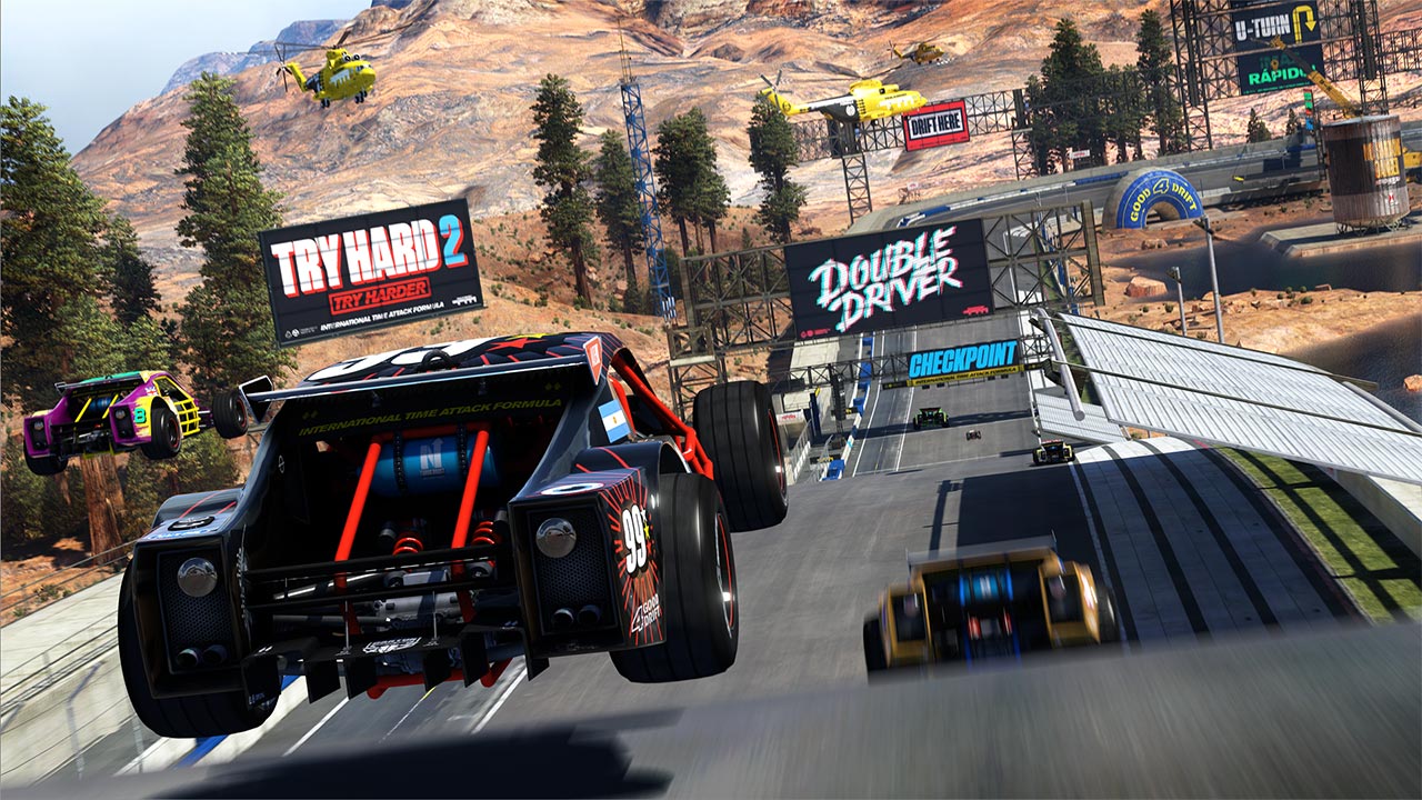 Trackmania Turbo gameplay visual