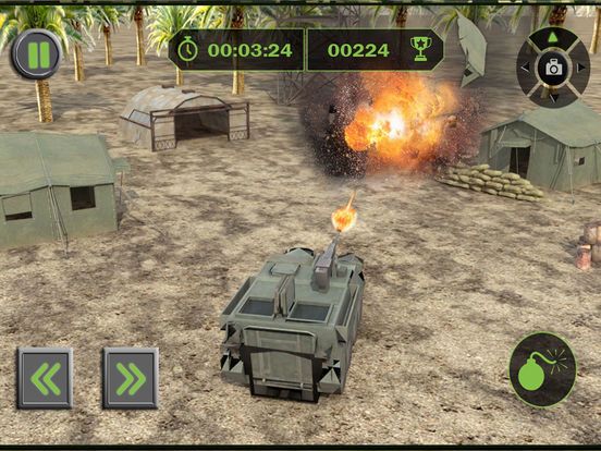 Army Cargo Plane Flight Simulator: Transport War Tank in Battle-Field