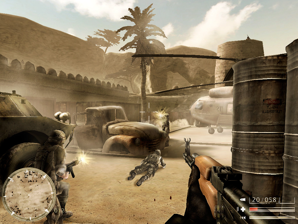 Code of Honor: The French Foreign Legion gameplay visual