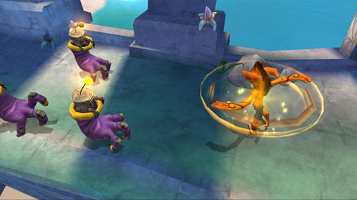Crash Bandicoot: Mind over Mutant gameplay visual