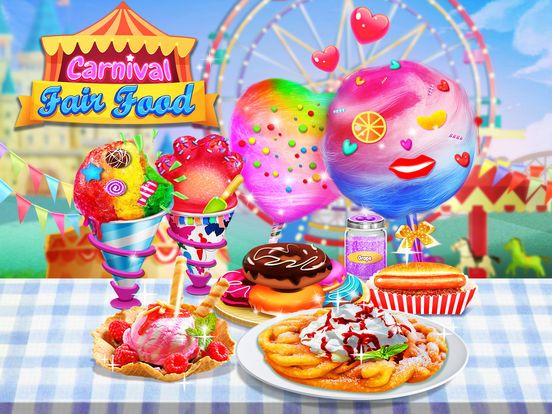 Carnival Fair Food Maker - Kids Food Cooking Games