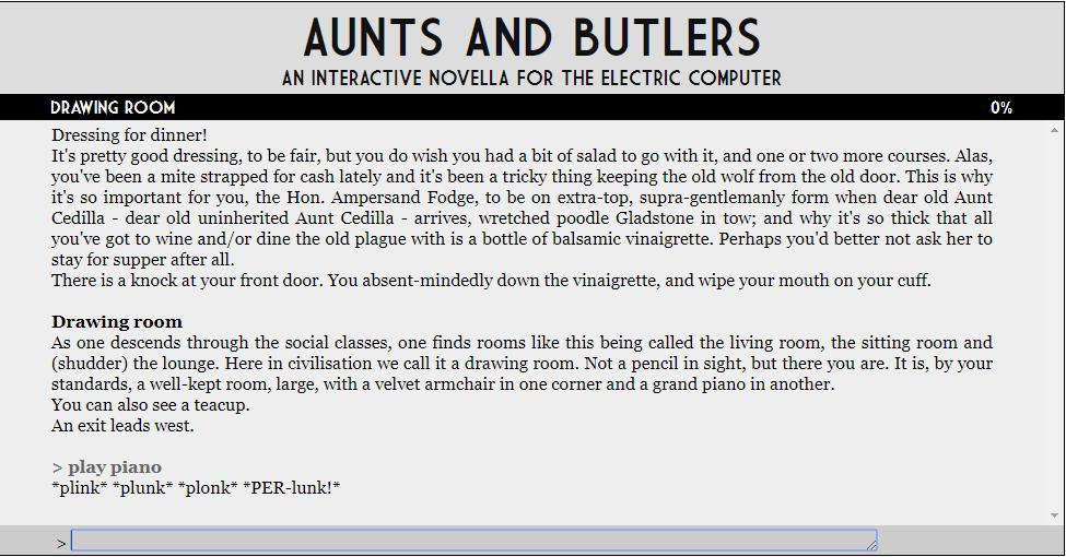 Aunts and Butlers