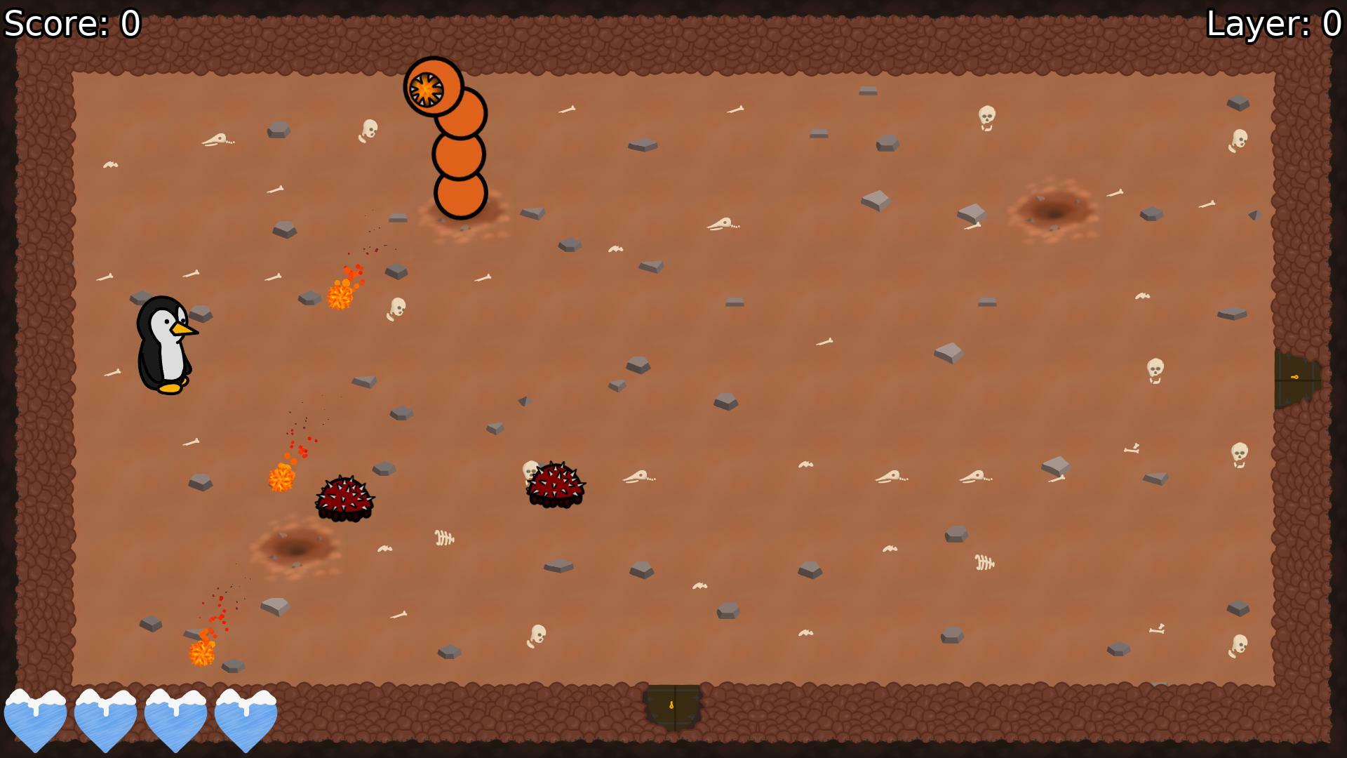 A Penguin goes to Hell