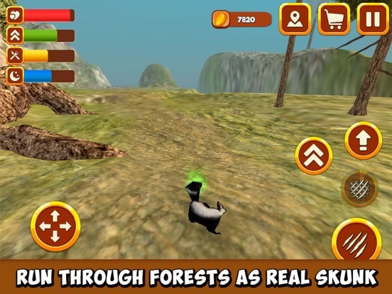 Wild Skunk Survival Simulator