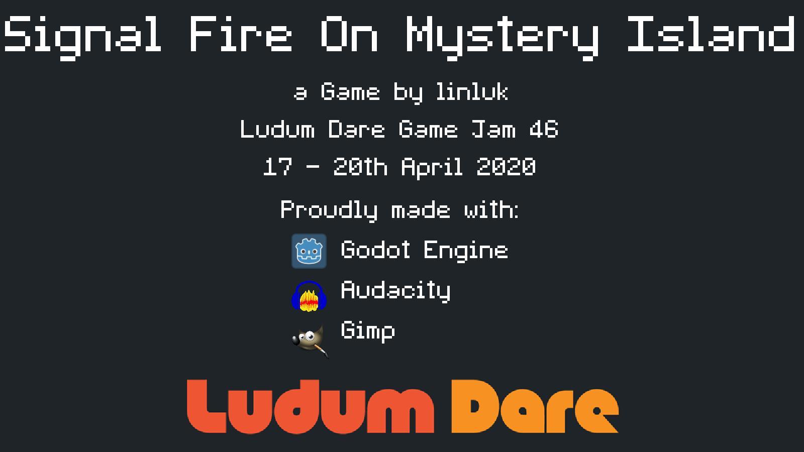 Signal Fire On Mystery Island