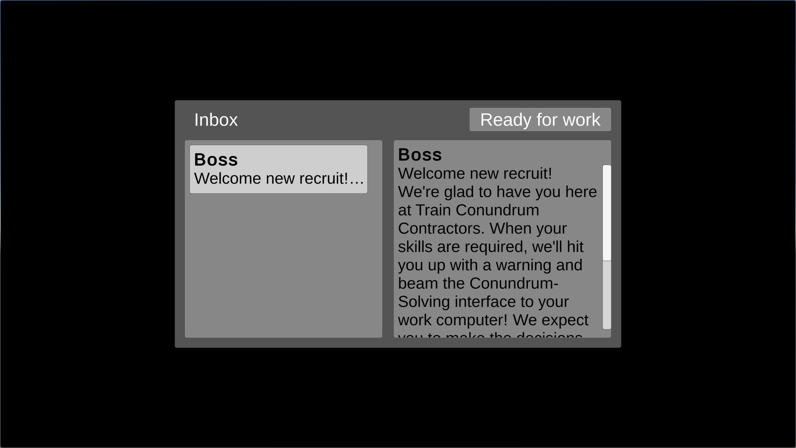 Train Dilemma Director