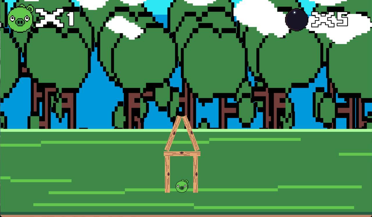 Angry birds pixel art