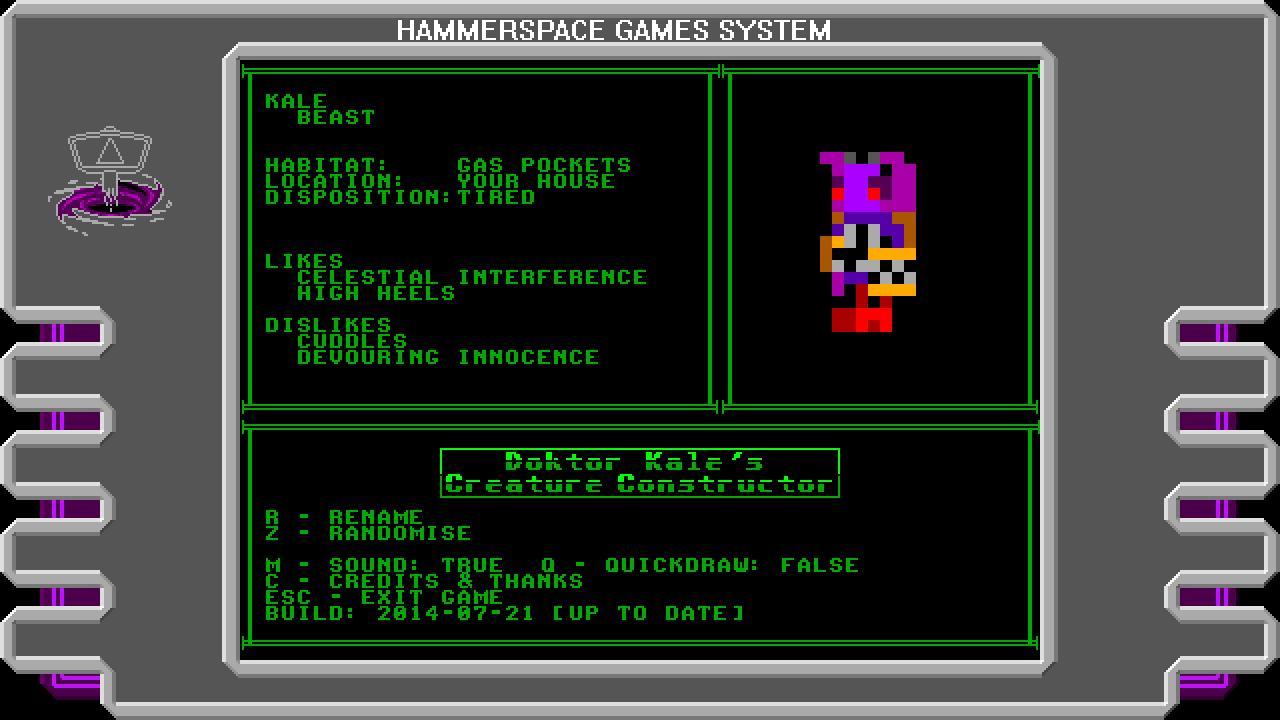 Doktor Kale's Creature Constructor