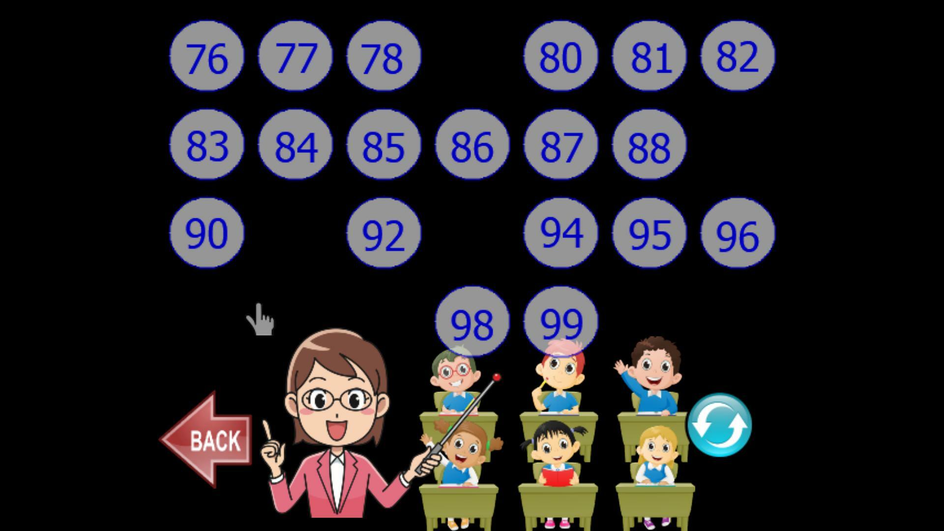 Poke Numbers 76 to 100