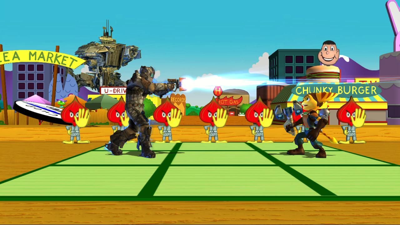 PlayStation All-Stars: Battle Royale - Isaac Clarke and Zeus DLC