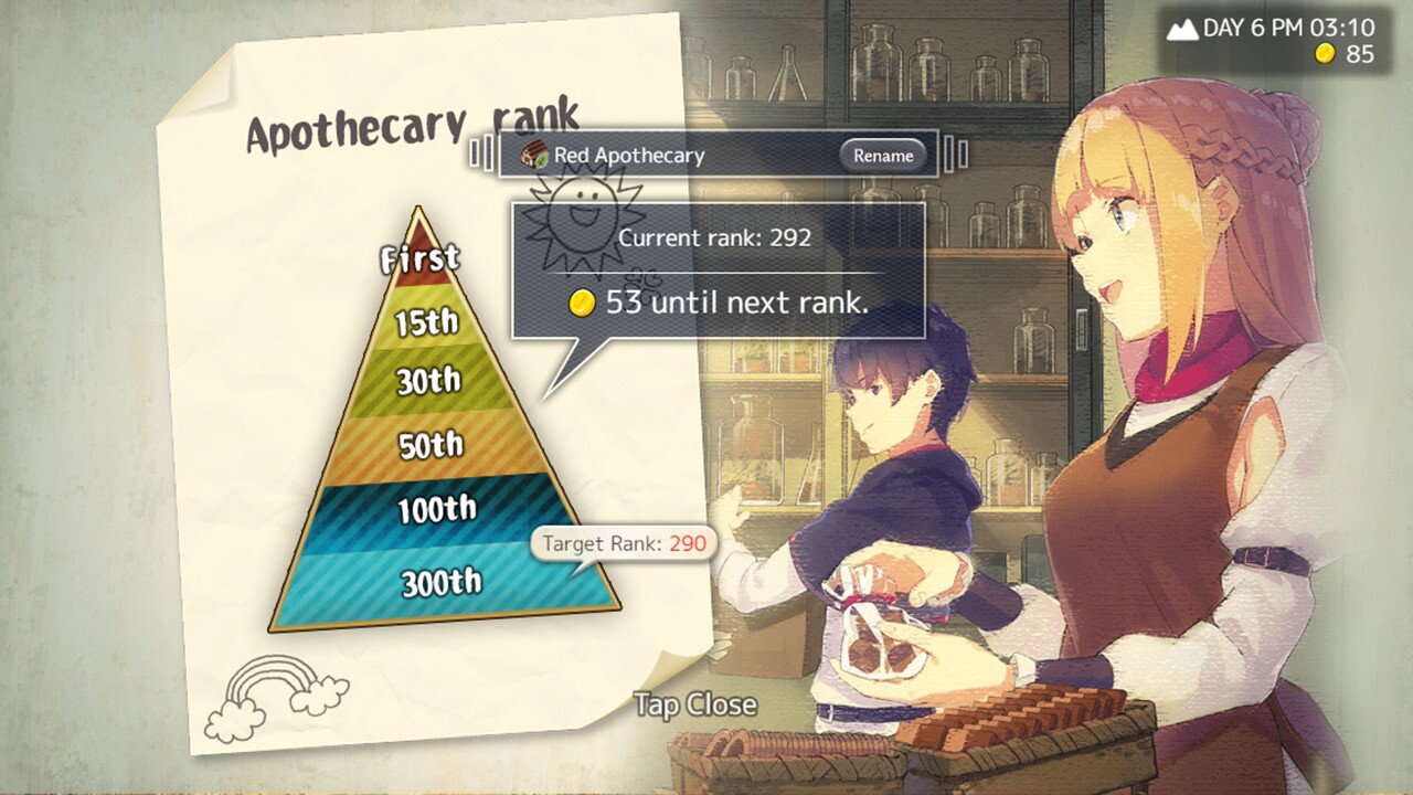 Slow living with Princess gameplay visual