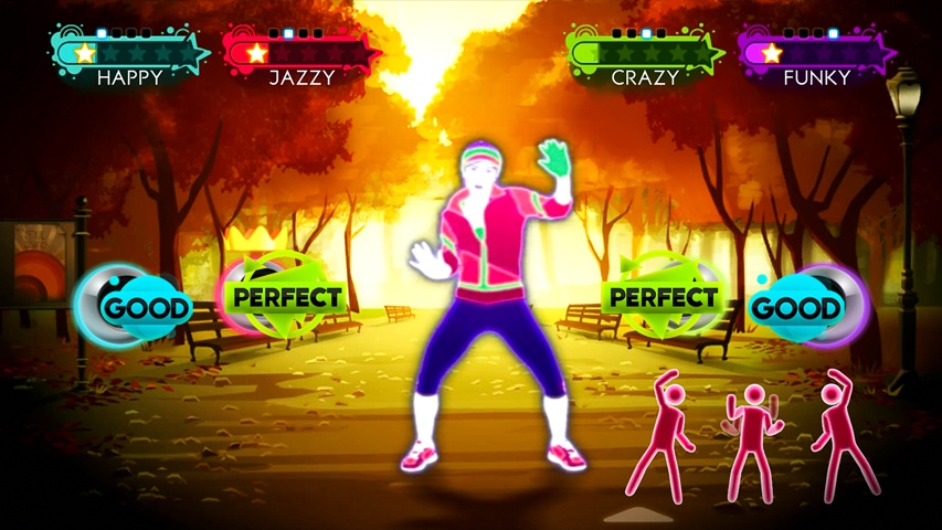 Just Dance 3 gameplay visual