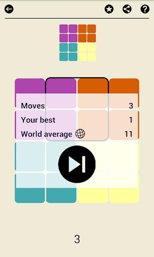 Ruby Square: logical puzzle game (700 levels) gameplay visual