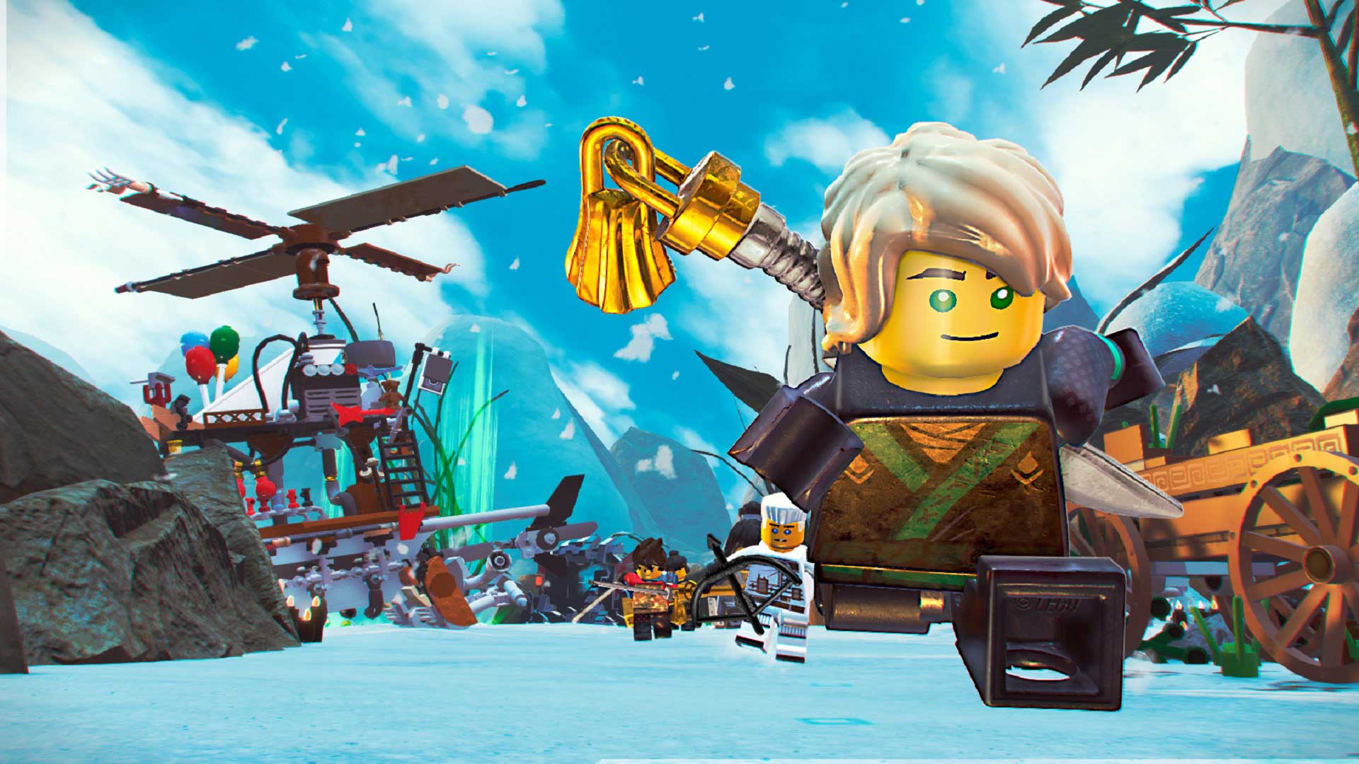 The LEGO NINJAGO Movie Video Game gameplay visual