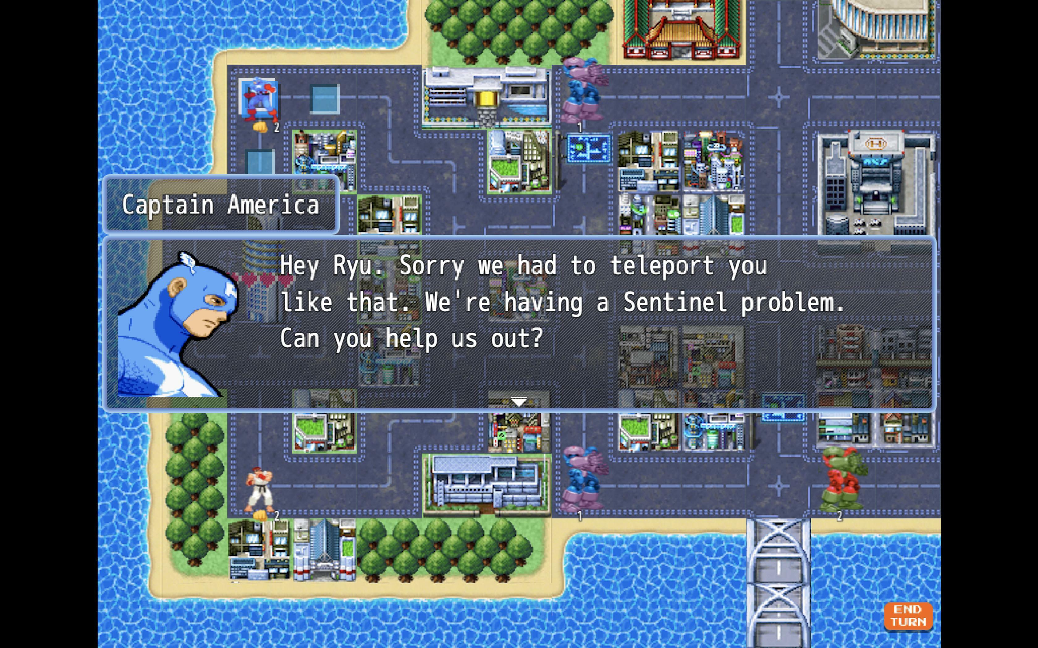 Marvel & Capcom vs Sentinels