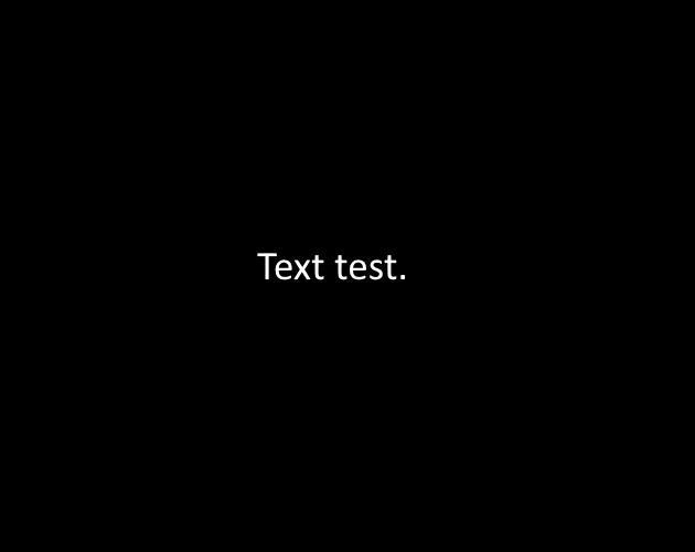 Text Test