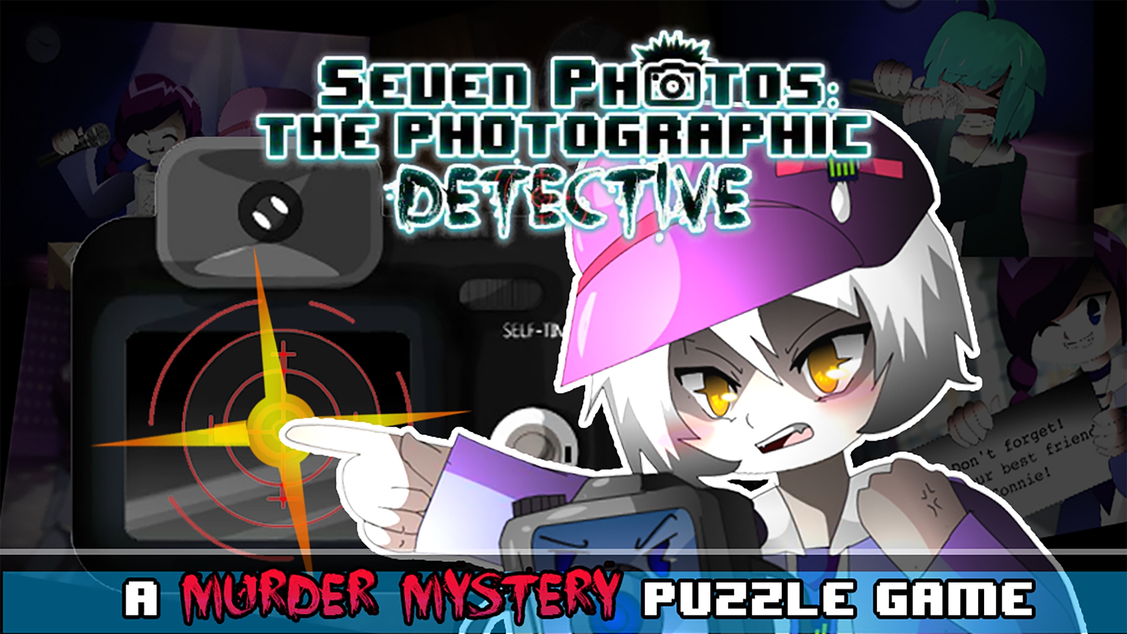 Seven Photos: Photographic Detective Murder Mystery Game Inspired by DanganRonpa